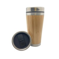 Bamboo Insulated Flask